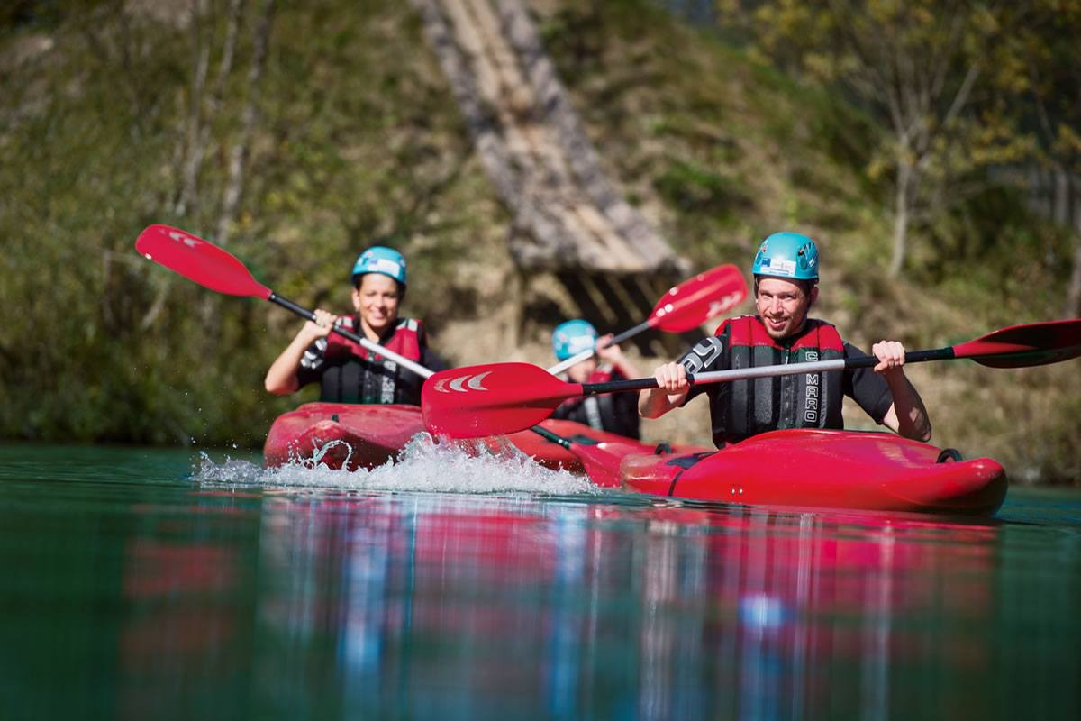Kajak fahren für Abenteuerlustige